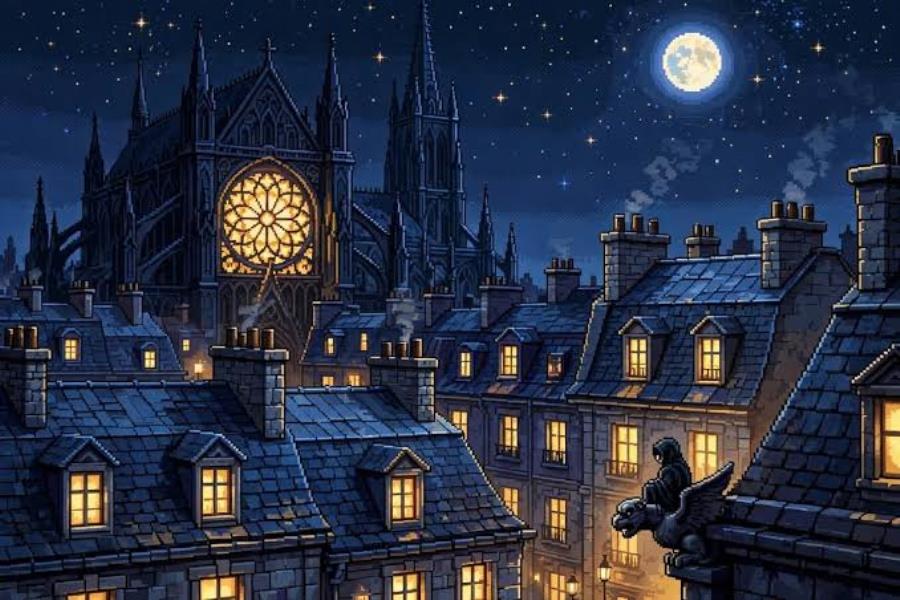 PlayBattleSquare Exploring Paris After Dark